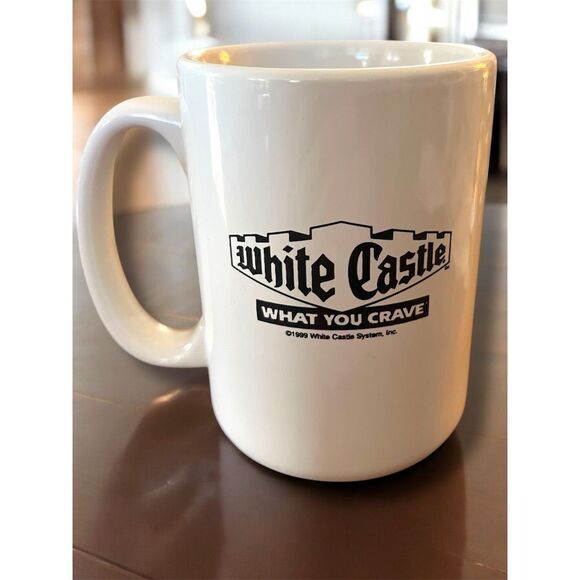 Vintage White Castle Hamburgers Coffee Mug Commemorative 1941 Graphic Ceramic - Picture 3 of 8